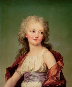 Portrait of Marie-Therese Charlotte of France, Duchess of Angouleme